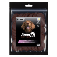 Ласощі для собак AnimAll Platinum – медальйони з качкою 200 г