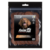 Ласощі для собак AnimAll Platinum – медальйони з куркою 200 г