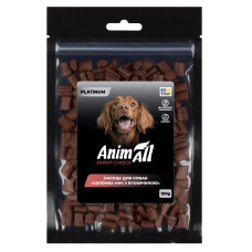 Ласощі для собак AnimAll Platinum – соломка міні з яловичиною 100 г