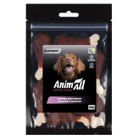 Ласощі для собак AnimAll Platinum – гомілки з качкою 100 г