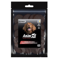 Лакомства для собак AnimAll Platinum – медальоны с говядиной 100 г