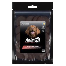 Ласощі для собак AnimAll Platinum – медальйони з яловичиною 100 г