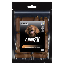 Ласощі для собак AnimAll Platinum – міні ковбаски з куркою 100 г