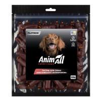 Ласощі для собак AnimAll Platinum – міні ковбаски з яловичиною 500 г.