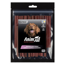 Ласощі для собак AnimAll Platinum – м’ясні палички з качкою 200 г