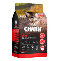 Сухий беззерновий корм для котів Charm Grass-Fed Beef (Чарм Яловичина, відгодована на траві) 340 г