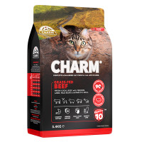 Сухий беззерновий корм для котів Charm Grass-Fed Beef (Чарм Яловичина відгодована на траві) 5,4 кг