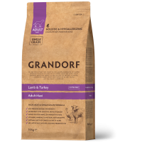 Сухой корм для взрослых собак крупных пород Grandorf LAMB & TURKEY ADULT MAXI ягненок с индейкой 10 кг