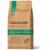 Сухой корм для взрослых собак крупных пород Grandorf TURKEY ADULT MAXI с индейкой от 1 года, 10 кг
