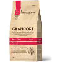 Сухий корм для котів Grandorf Lamb & Turkey Indoor з ягням та індичкою 2 кг