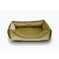 Лежак для собак Harley and Cho Dreamer Velour Olive XXL 120×80 см