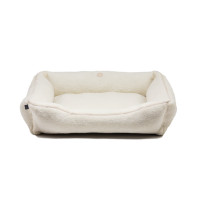 Лежанка для собак Harley and Cho Dreamer Fur Milky XL 110×70 см