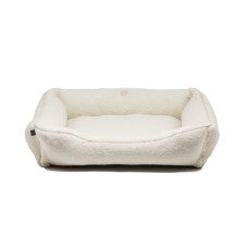 Лежанка для собак Harley and Cho Dreamer Fur Milky S 60×45 см