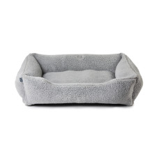 Лежанка для собак Harley and Cho Dreamer Fur Gray S 60×45 см