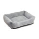 Лежанка для собак Harley and Cho Dreamer Fur Gray XL 110×70 см
