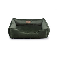 Лежак для собак Harley and Cho Dreamer Velour Green L 90×60 см