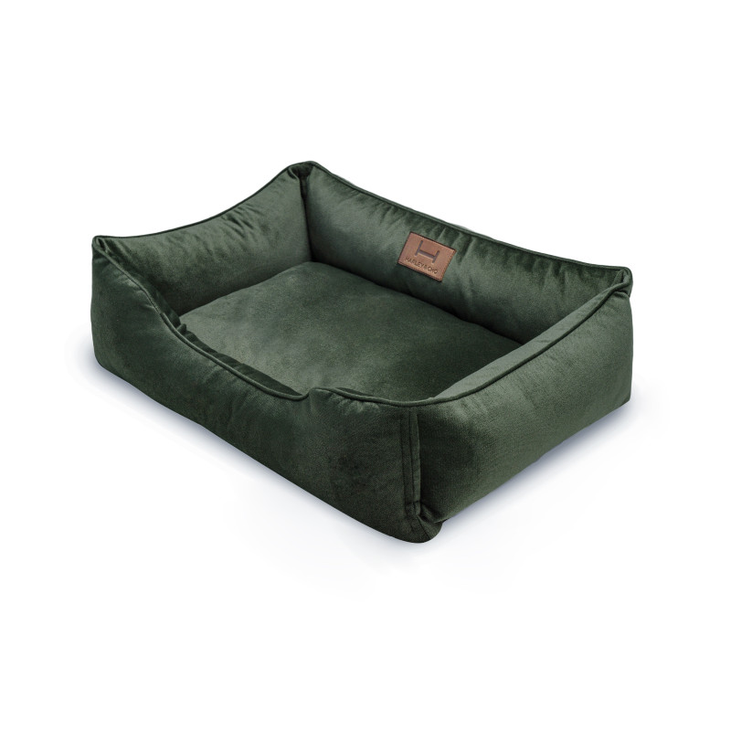 Лежак для собак Harley and Cho Dreamer Velour Green XL 110×70 см