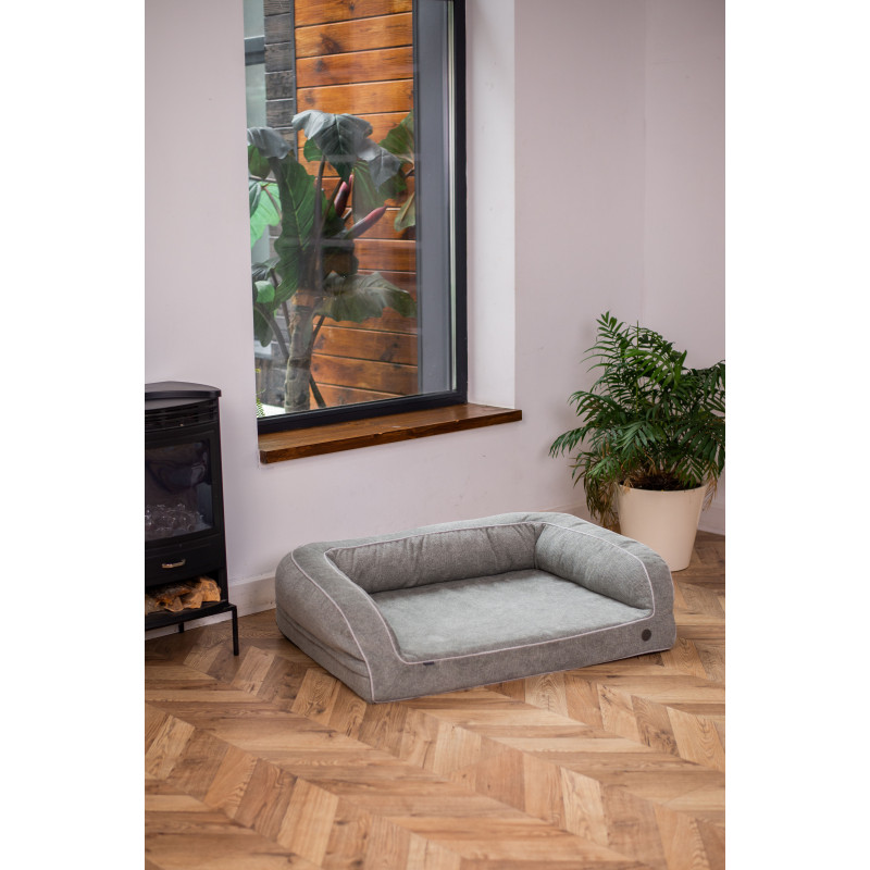 Диван для собак Harley and Cho Sleeper Gray XL 90×130 см