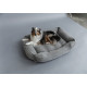 Лежанка для собак Harley and Cho Dreamer Fur Gray XL 110×70 см