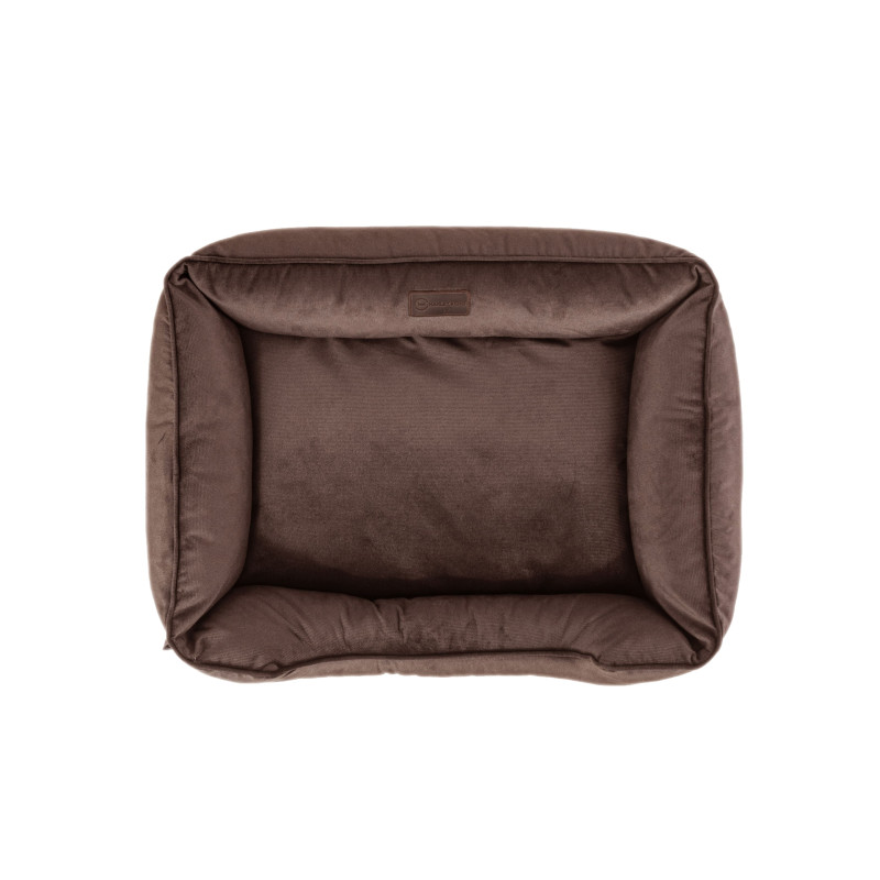 Лежак для собак Harley and Cho Dreamer Velour Chocolate XXL 120×80 см