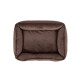 Лежак для собак Harley and Cho Dreamer Velour Chocolate XXL 120×80 см