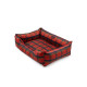 Лежак для собак Harley and Cho Dreamer Velour Holiday Edition M 70×50 см
