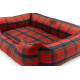 Лежак для собак Harley and Cho Dreamer Velour Holiday Edition M 70×50 см