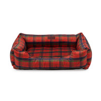 Лежак для собак Harley and Cho Dreamer Velour Holiday Edition S 60×45 см