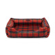 Лежак для собак Harley and Cho Dreamer Velour Holiday Edition M 70×50 см