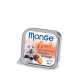 Вологий корм Monge Dog Fruit з качкою та апельсином для дорослих собак, 100 г