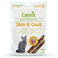 Ласощі Canvit Skin and Coat для котів 100 г