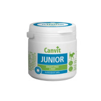 Вітамінний комплекс для цуценят і молодих собак Canvit Junior для здорового росту та розвитку 100 г