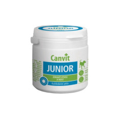 Вітамінний комплекс для цуценят і молодих собак Canvit Junior для здорового росту та розвитку 100 г
