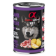 Вологий корм Alpha Spirit Duck with Green Apple з качкою та зеленим яблуком для дорослих собак усіх порід, 400 г