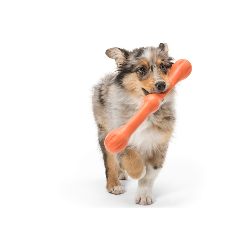 Іграшка для собак West Paw Zwig Large Melon помаранчева 35 см