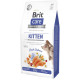 Сухий беззерновий корм Brit Care Cat Grain Free by Nutrition Kitten Gentle Digestion Strong Immunity - для кошенят, з лососем 7 кг