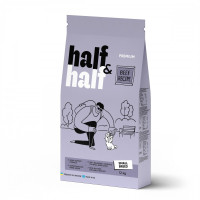 Сухий корм Half&Half (яловичина) для дорослих собак малих порід, 12 кг