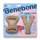 Набір іграшок для гризіння Benebone Puppy Pack «Дентал кістка + Важіль» зі смаком бекону для цуценят, до 7 кг