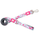 Повідець короткий для собак Max & Molly Short Leash Cherry Bloom з принтом Вишневе цвітіння, XS