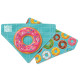 Бандана для собак на нашийник Max & Molly Bandana Donuts з принтом Пончики, S