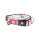 Нашийник для собак Max & Molly Smart ID Collar Cherry Bloom з принтом Вишневе цвітіння, L