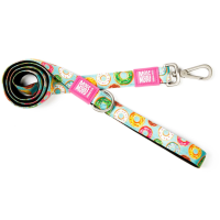 Повідець короткий для собак Max & Molly Short Leash Donuts з принтом Пончики, L