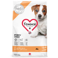 Сухой корм 1st Choice Puppy Toy and Small с курицей для щенков малых пород, 5 кг