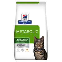 Сухий корм Hill's PRESCRIPTION DIET Metabolic з куркою для котів для контролю та зниження ваги, 3 кг