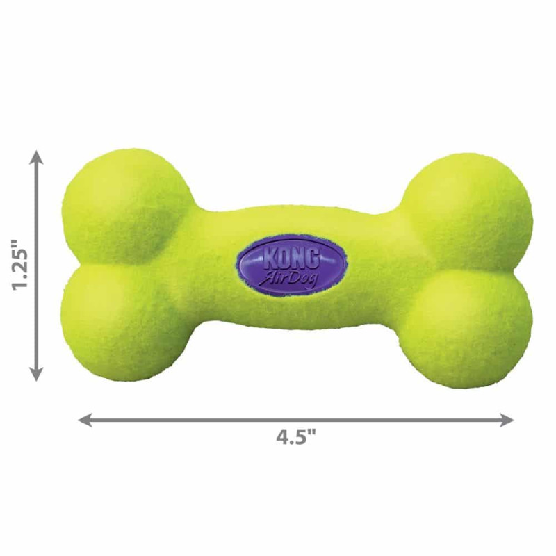 Іграшка для собак KONG AirDog Squeaker Bone (кістка з пискавкою), розмір, S