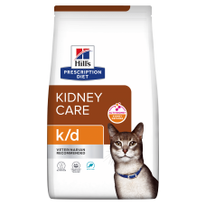 Сухий корм Hill's PRESCRIPTION DIET k/d з ActivBiome+ Kidney Defense з тунцем для котів для підтримки функції нирок, 0,4 кг