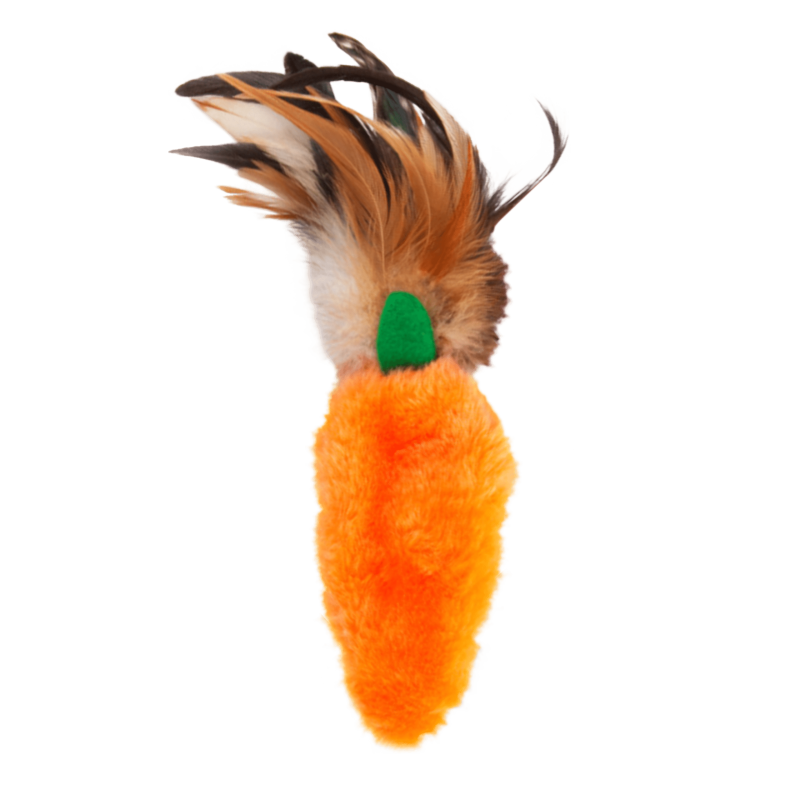 Іграшка для котів KONG Refillables Carrot Feather (змінне наповнення)