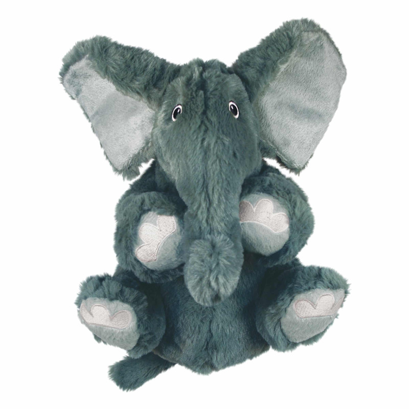 Іграшка для собак KONG Comfort Kiddos Elephant (м’яке слоненя з пискавкою), розмір XS