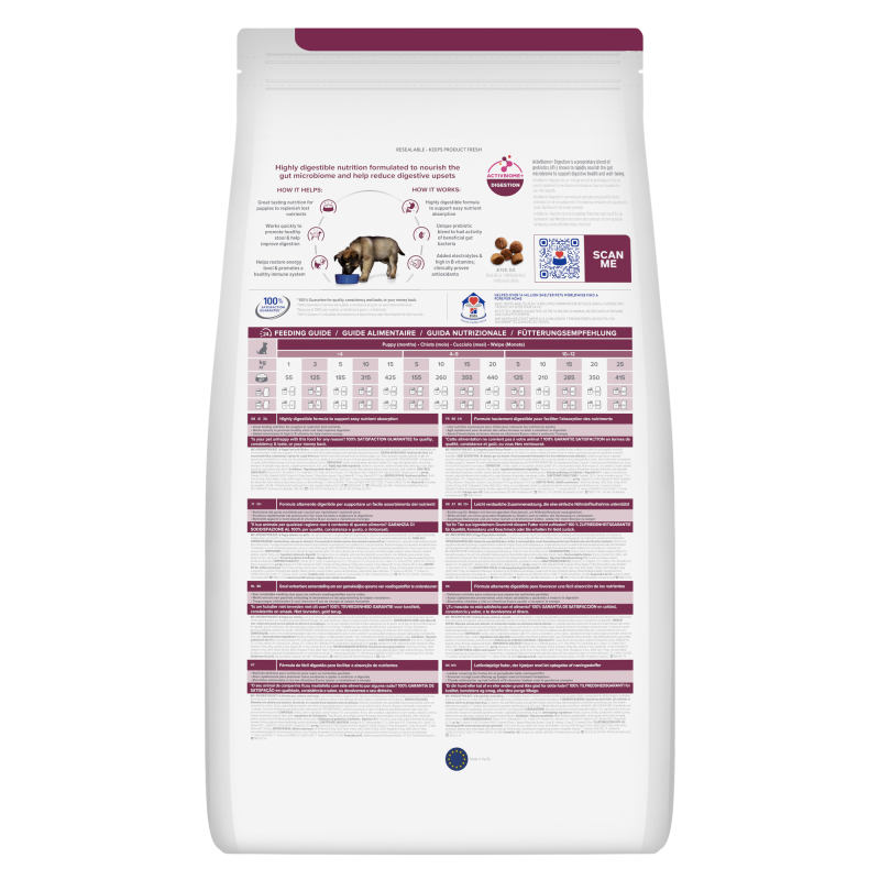 Сухий корм Hill's Prescription Diet i/d Puppy з ActivBiome+ Digestion для цуценят з куркою, підтримка травлення, 1,5 кг