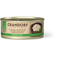 Влажный корм для кошек Grandorf CHICKEN FILLET куриная грудка, 70 г